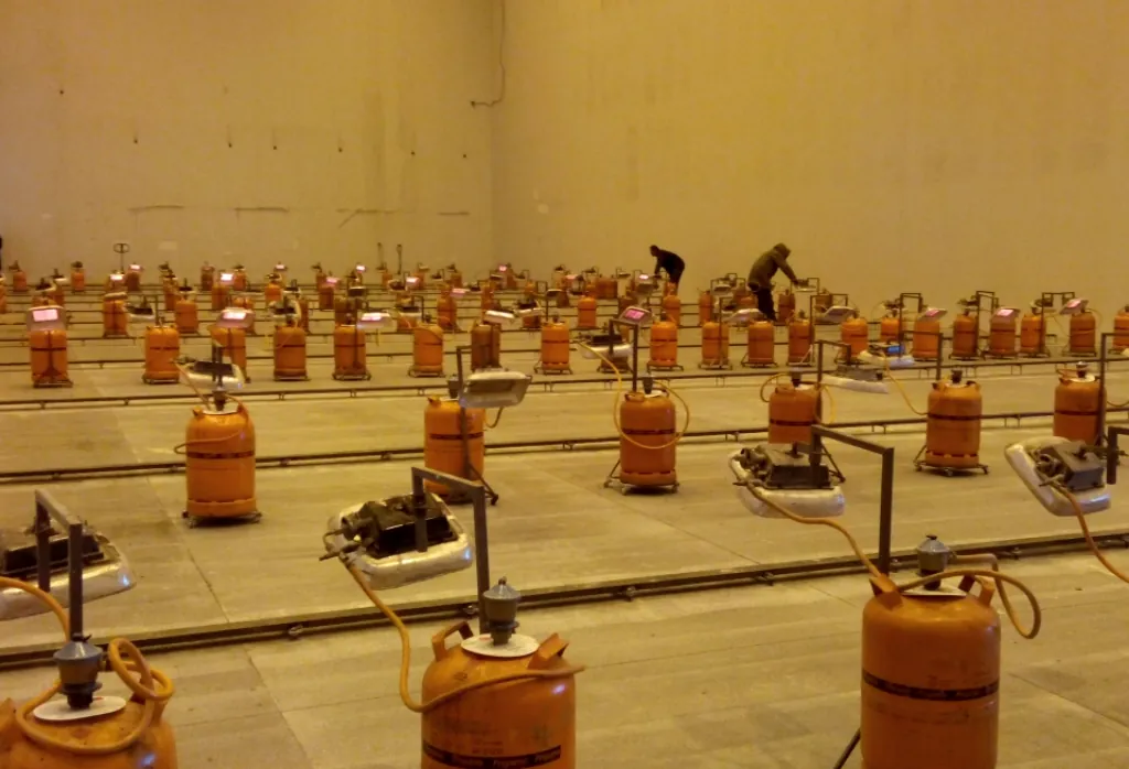 Secado de obras