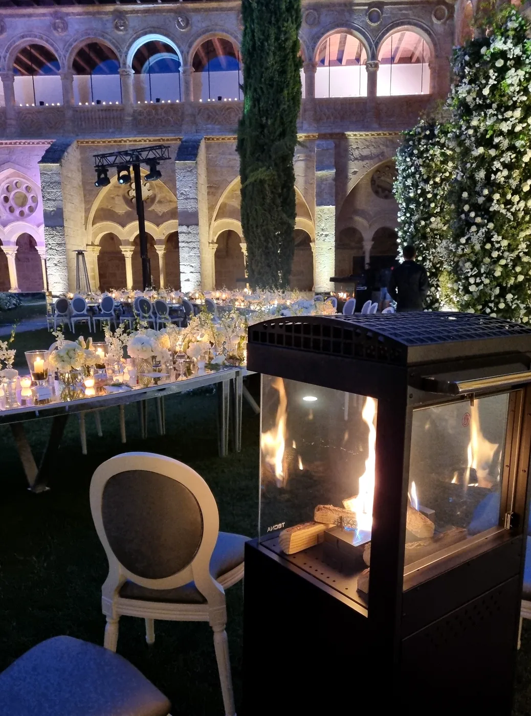 Calefacción premium para eventos