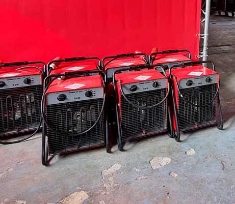 alquiler de cañones electricos